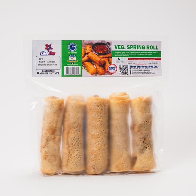 Veg Spring Roll (5pcs)