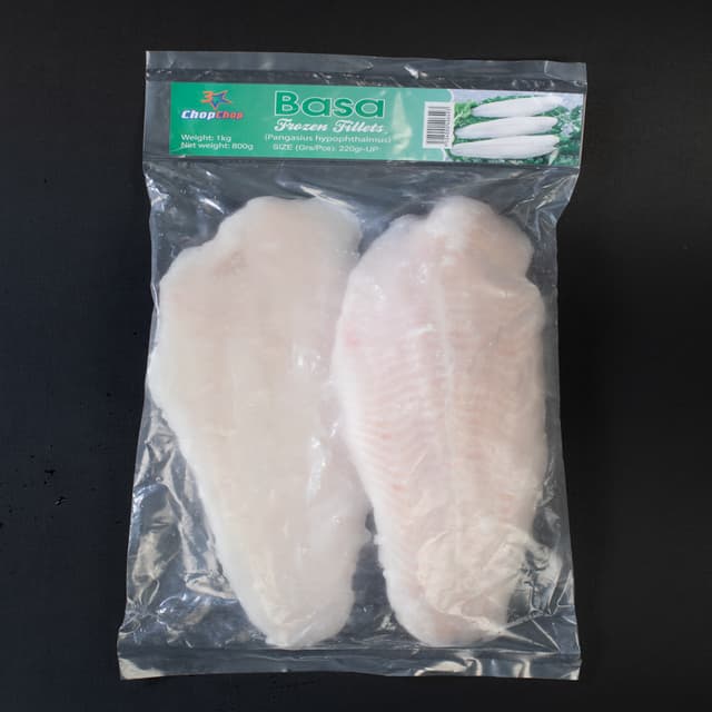 Basa Fish (Frozen Fillets)-1kg